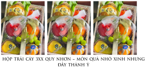 HỘp TrÁi CÂy 3xx Quy NhƠn – MÓn QuÀ NhỎ Xinh NhƯng ĐẦy ThÀnh Ý