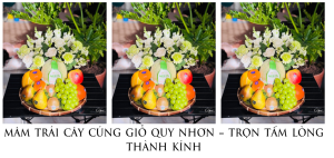 Mâm Trái Cây Cúng Giỗ Quy Nhơn – Trọn Tấm Lòng Thành Kính