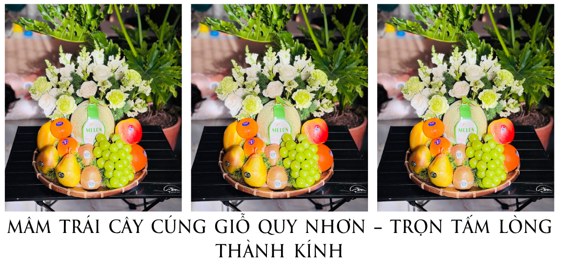 Mâm Trái Cây Cúng Giỗ Quy Nhơn – Trọn Tấm Lòng Thành Kính