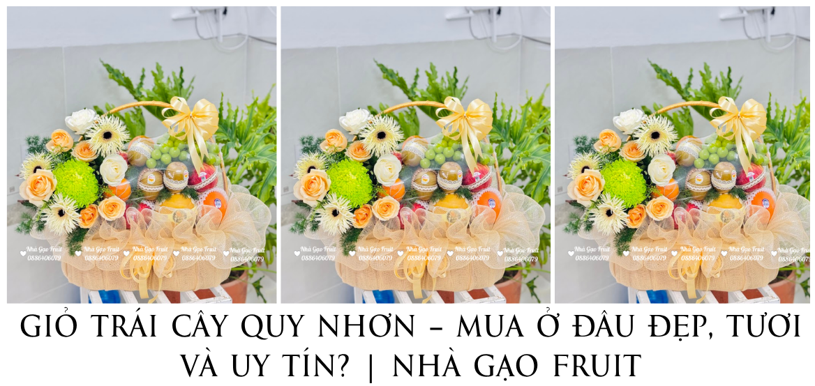 GiỎ TrÁi CÂy Quy NhƠn – Mua Ở ĐÂu ĐẸp, TƯƠi VÀ Uy TÍn NhÀ GẠo Fruit