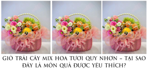 GiỎ TrÁi CÂy Mix Hoa TƯƠi Quy NhƠn – TẠi Sao ĐÂy LÀ MÓn QuÀ ĐƯỢc YÊu ThÍchhhh