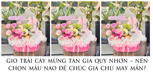 GiỎ TrÁi CÂy MỪng TÂn Gia Quy NhƠn – NÊn ChỌn MẪu NÀo ĐỂ ChÚc Gia ChỦ May MẮn