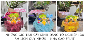 NhỮng GiỎ TrÁi CÂy KÍnh DÂng TỔ NghiỆp 12.8 Âm LỊch Quy NhƠn – NhÀ GẠo Fruit