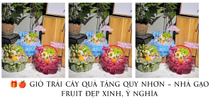 🎁🍎 GiỎ TrÁi CÂy QuÀ TẶng Quy NhƠn – NhÀ GẠo Fruit ĐẸp Xinh, Ý NghĨa