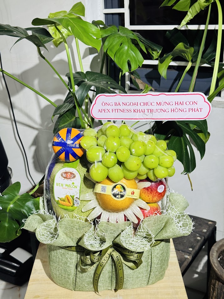 GiỎ TrÁi CÂy MỪng Khai TrƯƠng Quy NhƠn – NhÀ GẠo Fruit 🎉